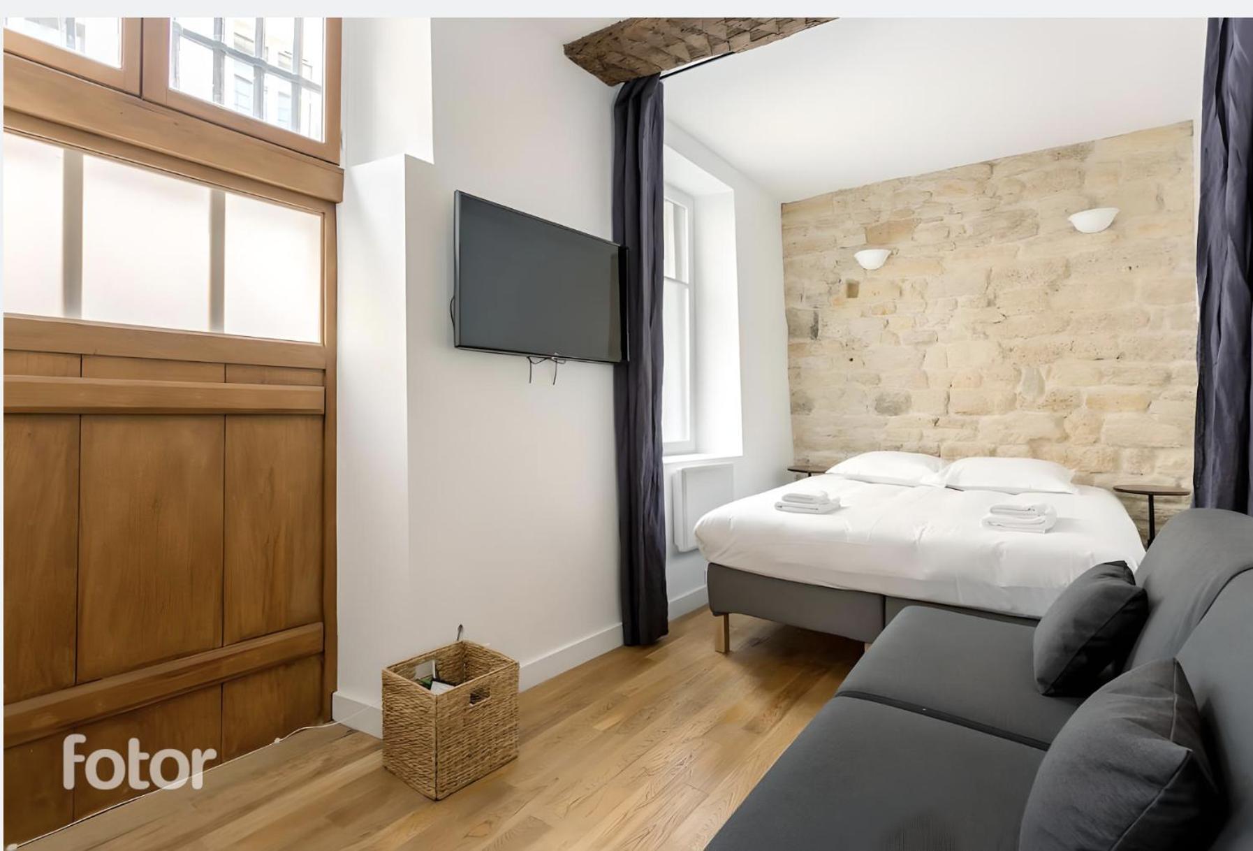 Suite Du Lion/Ac Historic Flat, Marais, 4-5 Guests Paris Exteriör bild